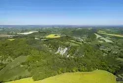 Sarthe vue du ciel