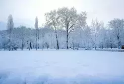 L'Épau sous la neige