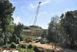 Déviation de Saint-Calais : 1/3 de la déviation ouverte et début des travaux du viaduc de l'Anille