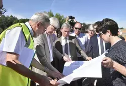 Déviation de Saint-Calais : 1/3 de la déviation ouverte et début des travaux du viaduc de l'Anille