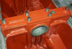 Parois intérieures du moteur