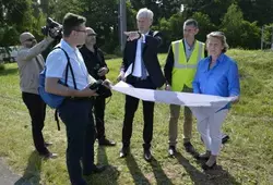 Rocade Est du Mans : doublement de la chaussée de la dernière section à 2 voies