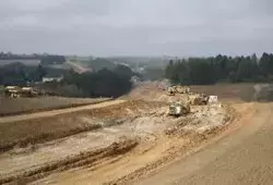 Travaux de la déviation en images