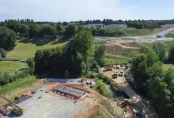 Déviation de Saint-Calais : 1/3 de la déviation ouverte et début des travaux du viaduc de l'Anille