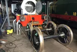 Image d'illustration de la restauration de la locomotive "Alice" Bagnall