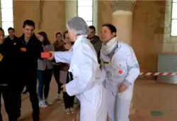 Retour sur la "journée sensation" des internes, une première en Sarthe !
