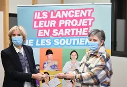 Véronique Rivron et Sandrine Pairel