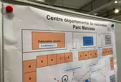 Illustration de : Le nouveau centre départemental de vaccination ouvre ses portes