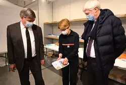Illustration de : Le nouveau centre départemental de vaccination ouvre ses portes