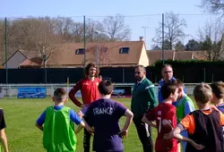 Football: les footballeurs pro à la rencontre de jeunes Sarthois