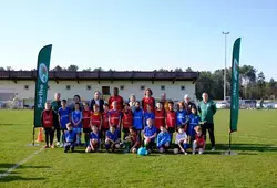 Football: les footballeurs pro à la rencontre de jeunes Sarthois