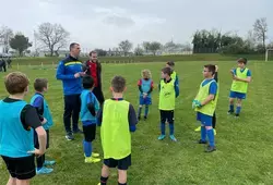 Rencontre avec le Mans FC à Saint-Calais