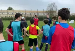 Rencontre avec le Mans FC à Saint-Calais
