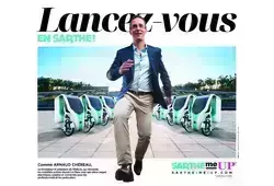 Visuels Lancez-vous en Sarthe 2022