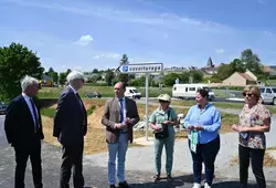  Coulans-sur-Gée: inauguration du nouveau giratoire