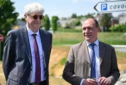  Coulans-sur-Gée: inauguration du nouveau giratoire