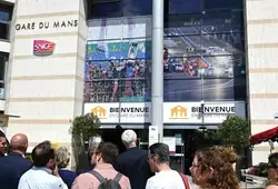 Expo Gildas Corouge en gare du Mans