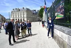 Expo 24h sur les grilles du Département