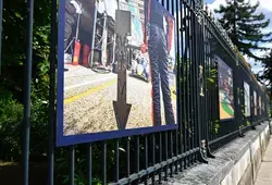 Expo 24h sur les grilles du Département