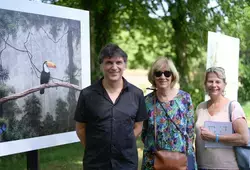 Lancement de l'expo photo à l'Abbaye de l'Épau