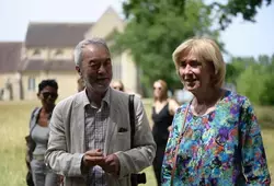 Lancement de l'expo photo à l'Abbaye de l'Épau