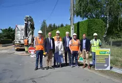 Enfouissement des réseaux à Montfort-le-Gesnois