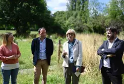 Un poulailler au sein de l'Abbaye Royale de l'Épau