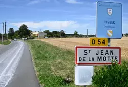 Travaux à saint jean de la Motte