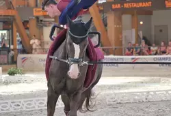 La rencontre avec l'athlète au Pôle européen du cheval