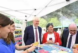 Comice Saint-Léonard-des-Bois 2022 - Président du CD Dominique Le Mener