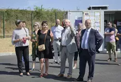 Inauguration de la déchèterie d'Ancinnes-Bourg-le-Roi