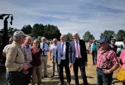Comice de Parennes 2022 - Visite du Président