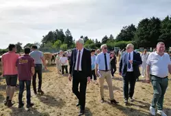 Comice de Parennes 2022 - Visite du Président
