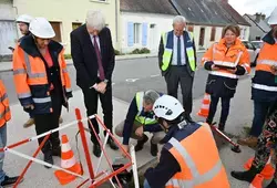 La fibre optique continue sont déploiement en Sarthe 