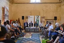 lancement des Journées du patrimoine manoir de la cour