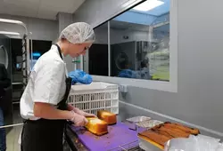 Inauguration du restaurant scolaire la fleche.