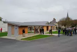 Requeil inauguration des locaux de la salle socio culturelle
