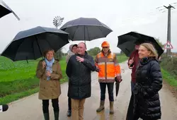 Aménagement d'un nouveau carrefour giratoire à Neuville-sur-Sarthe