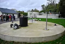 Inauguration de la station d'épuration à Fyé