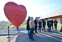 Inauguration de l'Abalone Heart