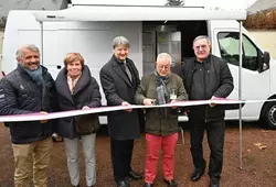 l'inauguration du centre itinérant en images