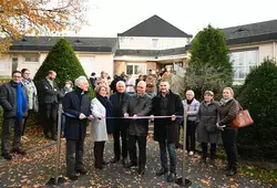 l'inauguration du Centre d'hébergement et de réinsertion sociale