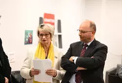 l'inauguration du Centre d'hébergement et de réinsertion sociale
