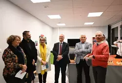 l'inauguration du Centre d'hébergement et de réinsertion sociale