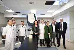 l'inauguration du Cyberknife en photos