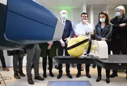 l'inauguration du Cyberknife en photos