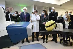 l'inauguration du Cyberknife en photos