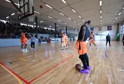 Entraînement du MSB à Mamers et séance de dédicaces