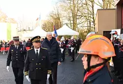 l'inauguration du centre d'incendie et de secours de Montmirail en photos