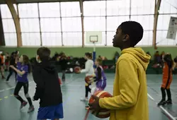 La séance d'entraînement auprès du club de Cérans-Yvré